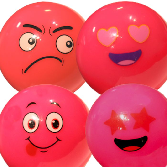 [HP-ACC-BALLEMOJI-1172] Ball Emoji Pink 1pc random