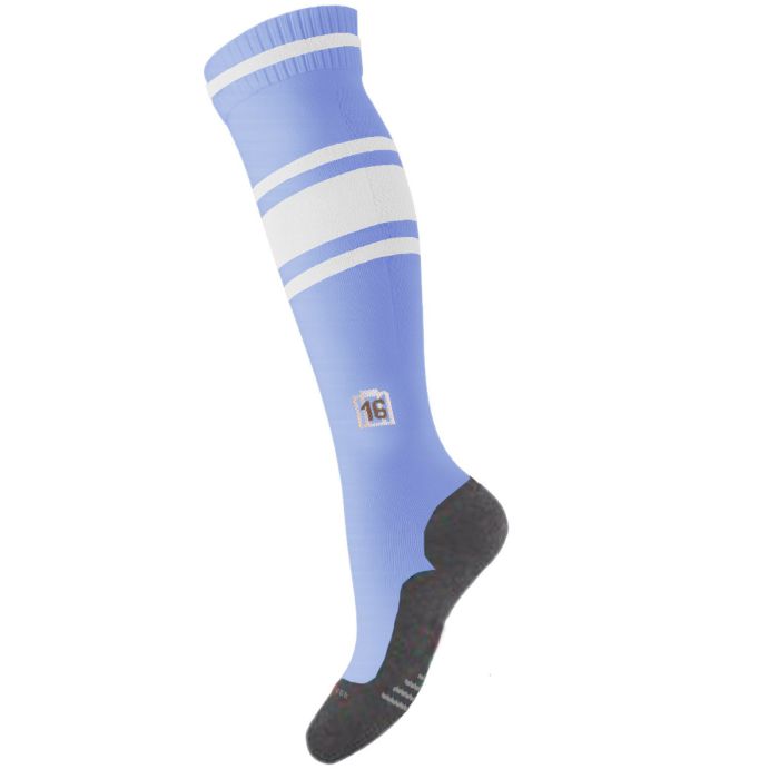 HP Socks Combo Sky/White