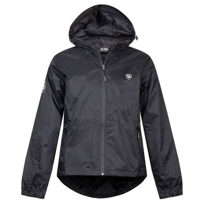 HP Rain Jacket Portland Black Jr