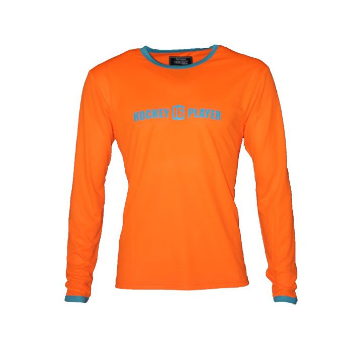 Warming T-Shirt longues manches Orange/Aqua