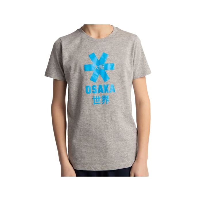 Osaka Tee Kids Blue Star Grey